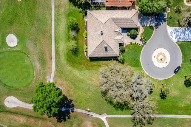 view of aerial view