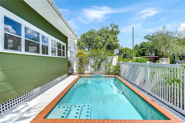 view of pool