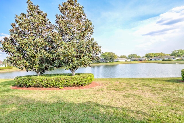 view of water feature