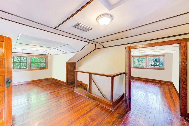 bonus room featuring wood-type flooring