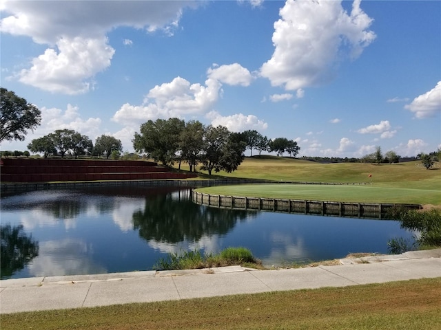 property view of water