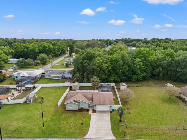 view of birds eye view of property