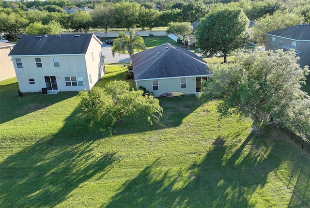 view of aerial view