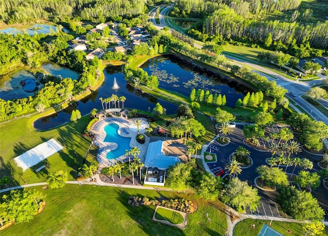 view of birds eye view of property