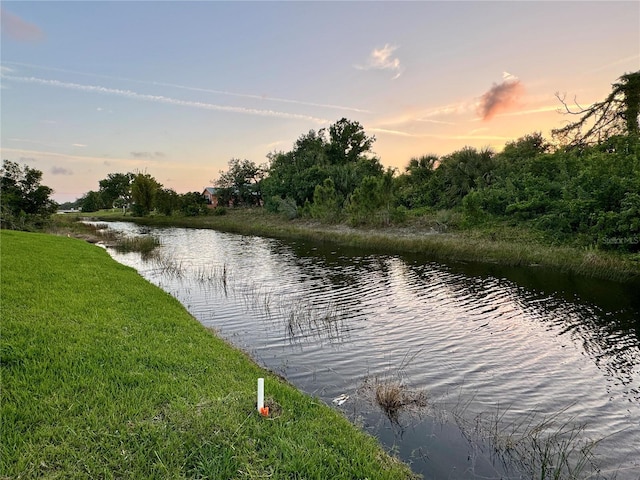 property view of water