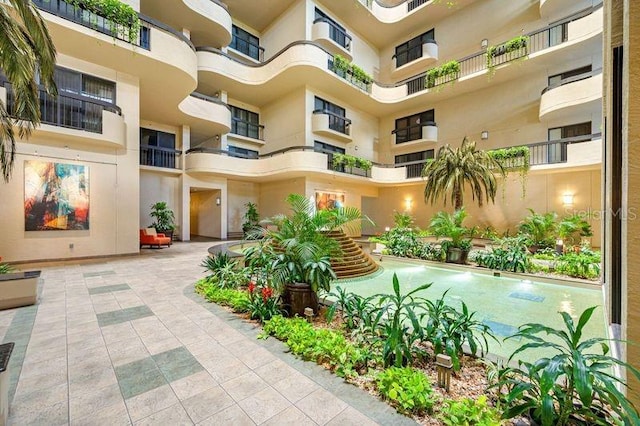 view of community lobby