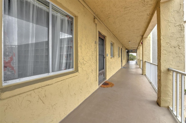 view of hallway