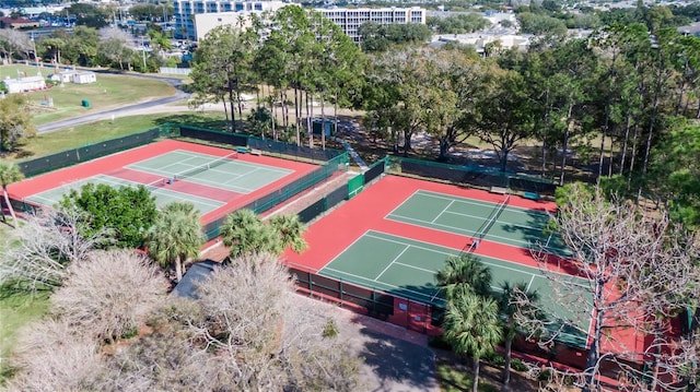 view of drone / aerial view