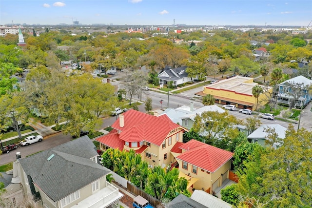 bird's eye view