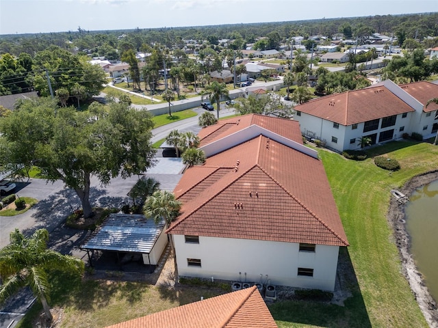 view of aerial view