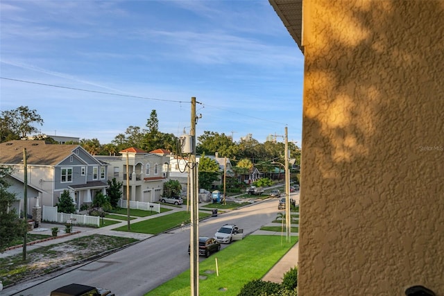 view of street