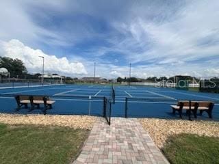 view of sport court