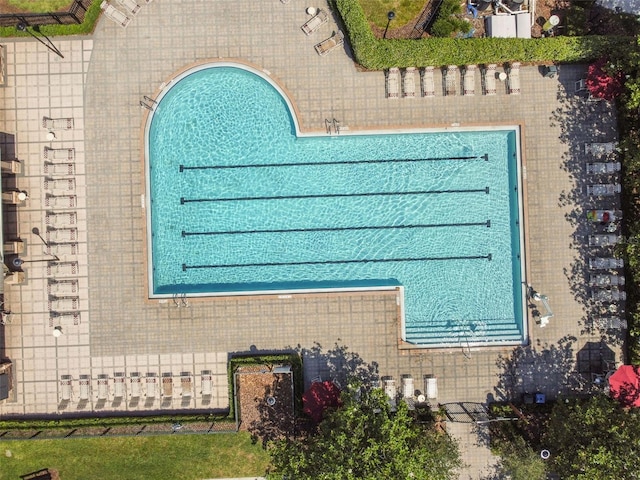 view of birds eye view of property