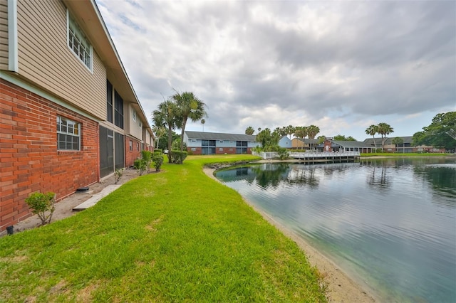 property view of water