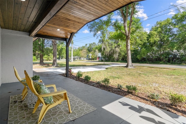 view of patio / terrace