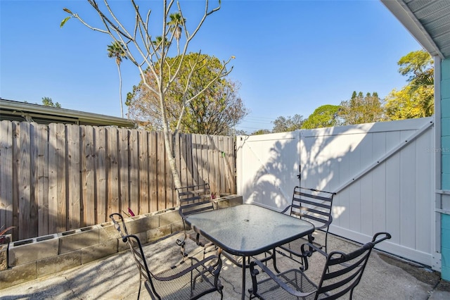 view of patio / terrace