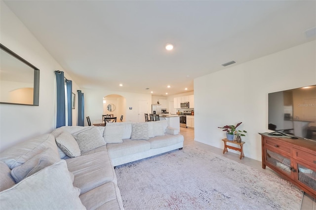 view of living room