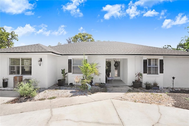 view of ranch-style house