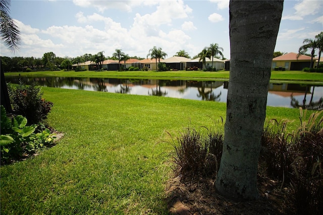 view of water feature