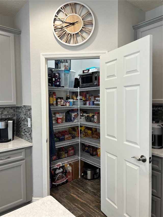 view of pantry