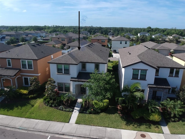 view of birds eye view of property