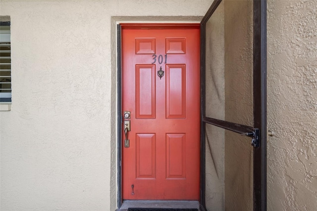 view of entrance to property