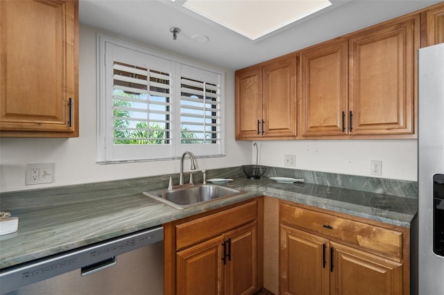 kitchen featuring sink and stainless steel appliances