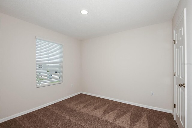 spare room featuring carpet flooring