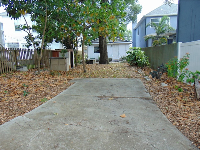 exterior space with a patio area