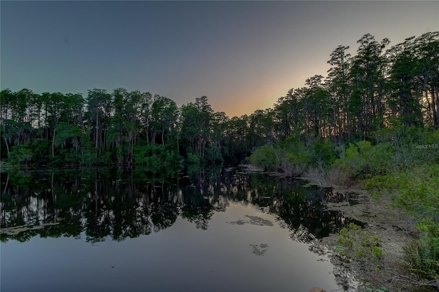 property view of water