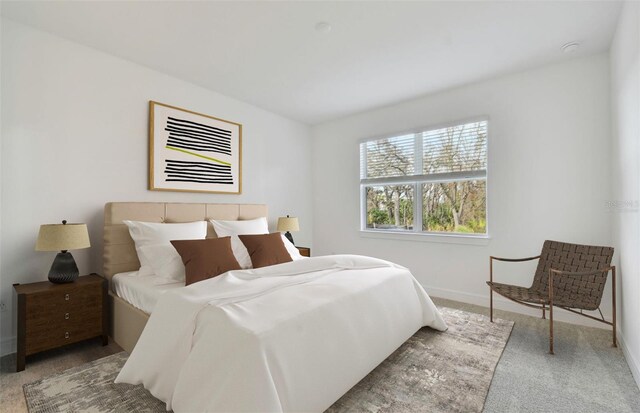 bedroom featuring carpet floors