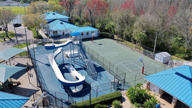 view of sport court