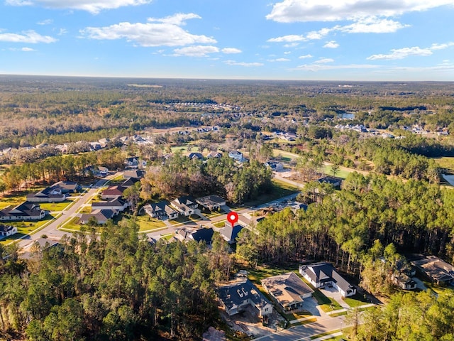 aerial view