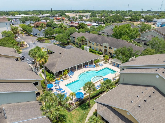 view of birds eye view of property