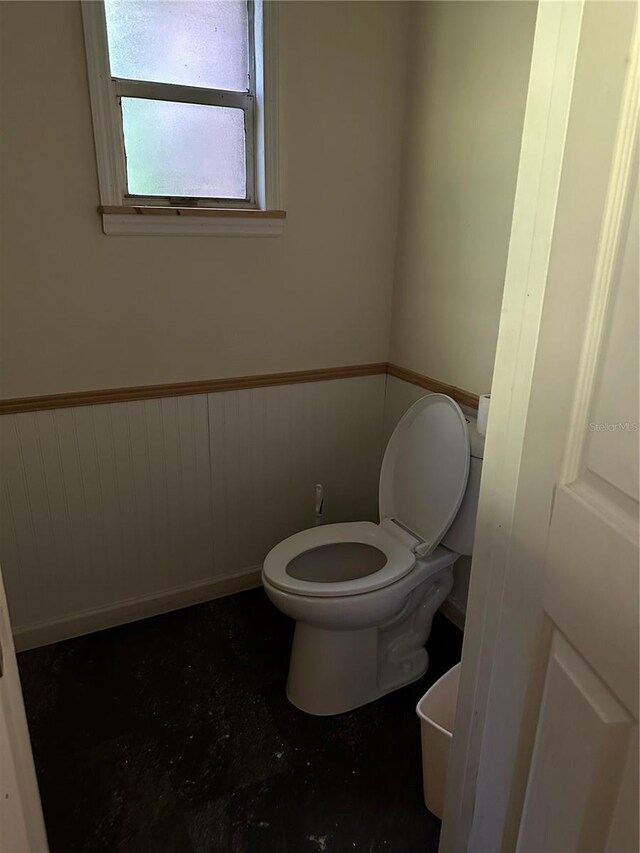 bathroom with toilet