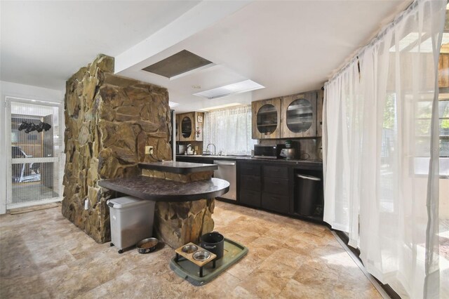 kitchen featuring appliances with stainless steel finishes