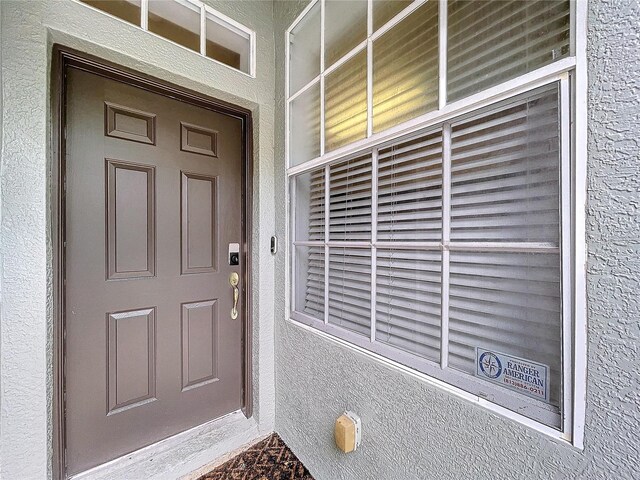 view of property entrance