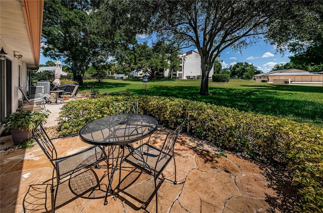 view of patio / terrace with outdoor dining area