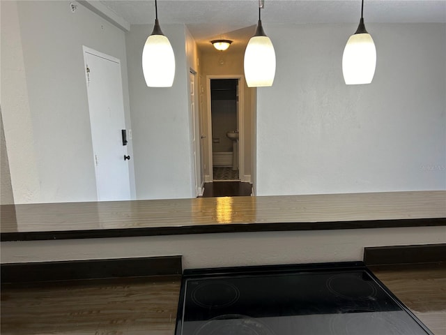 kitchen with pendant lighting