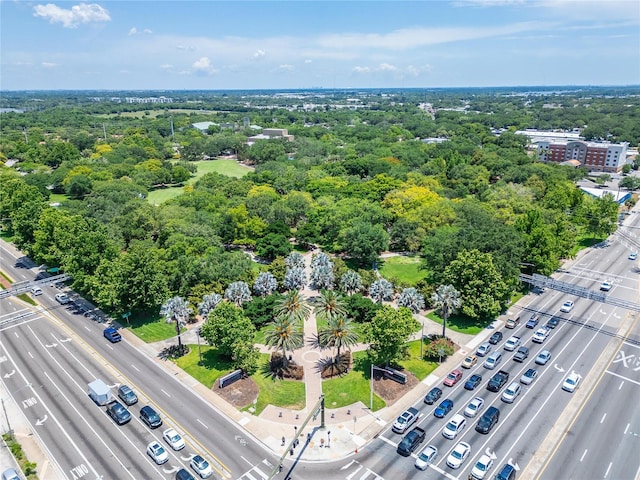 view of aerial view