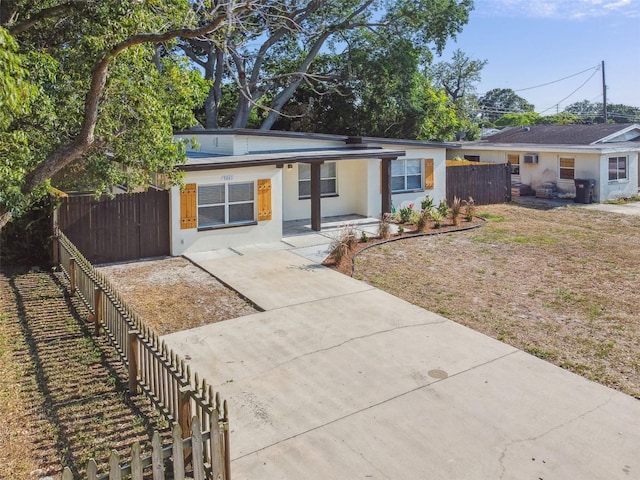 view of ranch-style house