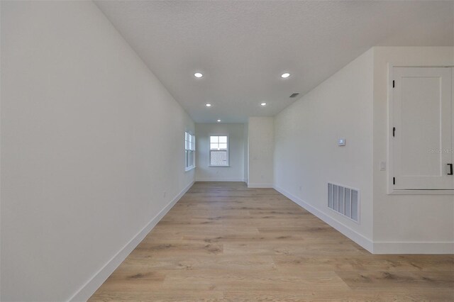 interior space featuring light hardwood / wood-style flooring