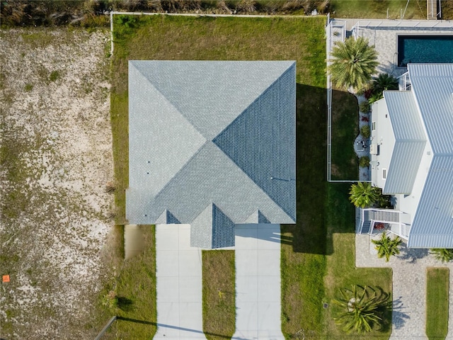 3431 Sheephead Dr, Hernando Beach, FL 34607 - view from above of property