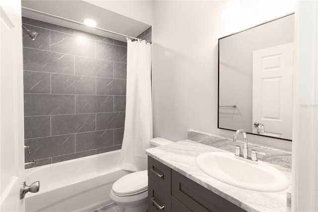 3431 Sheephead Dr, Hernando Beach, FL 34607 - full bath featuring toilet, vanity, and shower / tub combo
