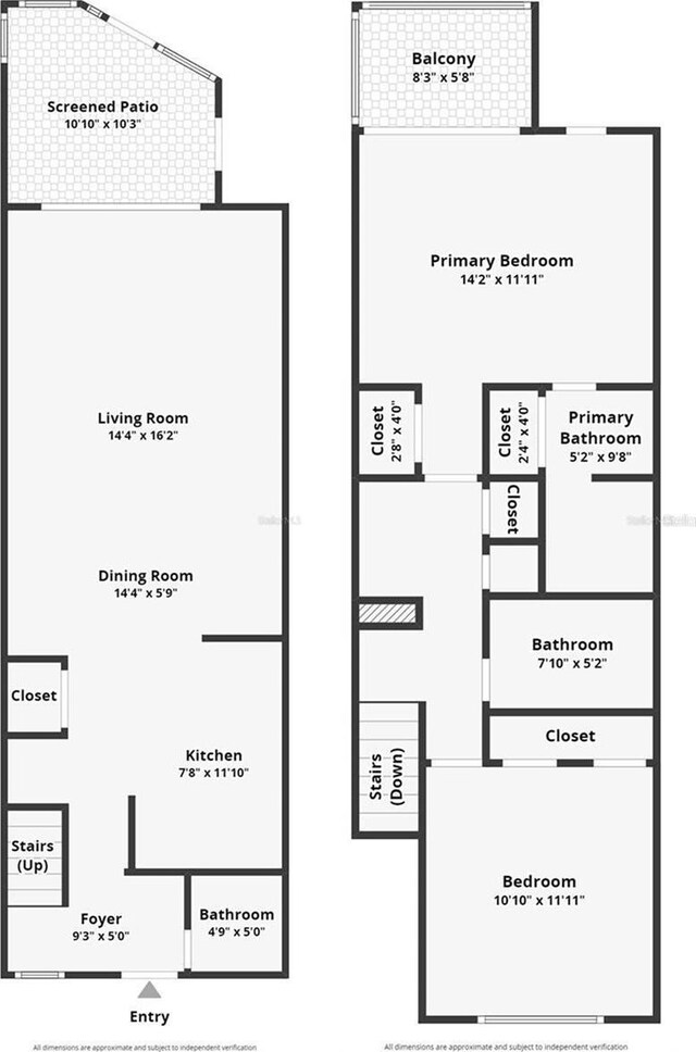 1028 Apollo Beach Blvd Unit 27, Apollo Beach, FL 33572 - view of property floor plan