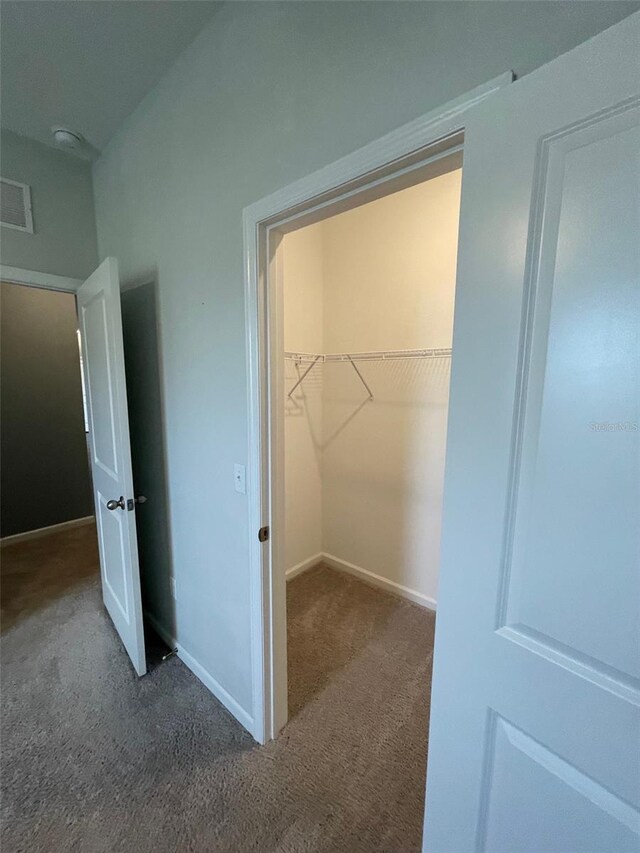 view of closet