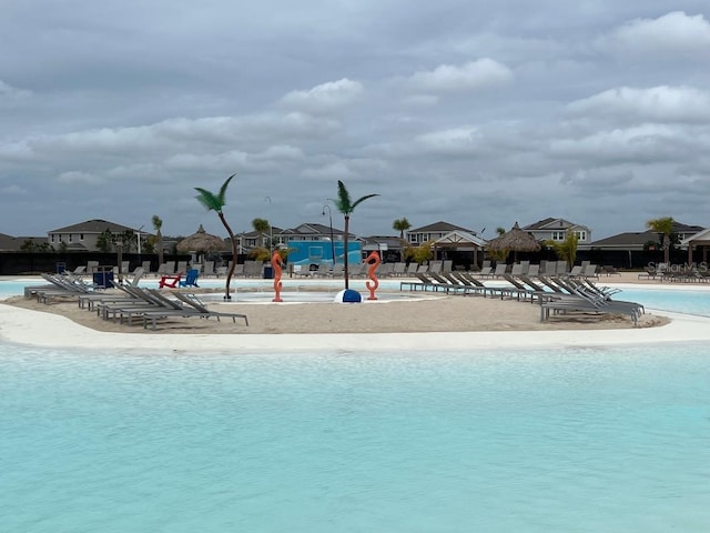 view of swimming pool