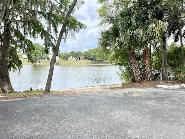 view of water feature