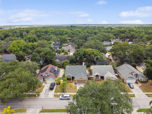 aerial view