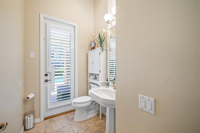 bathroom with toilet